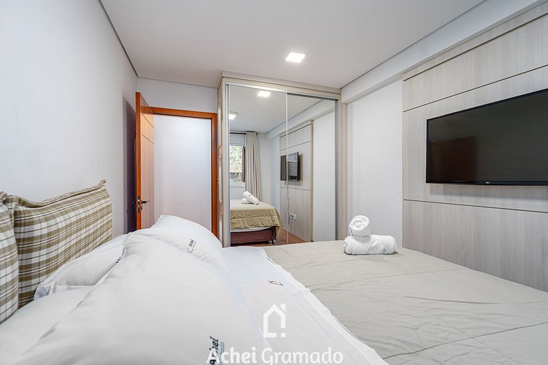 Apartamento na Av Borges by Achei Gramado