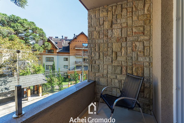 Maravilhoso Apto central by Achei Gramado