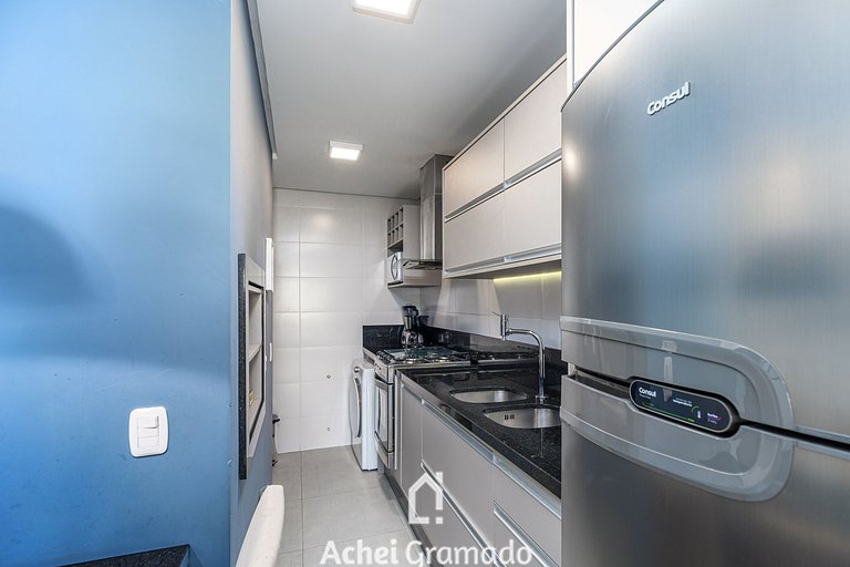 Maravilhoso Apto central by Achei Gramado