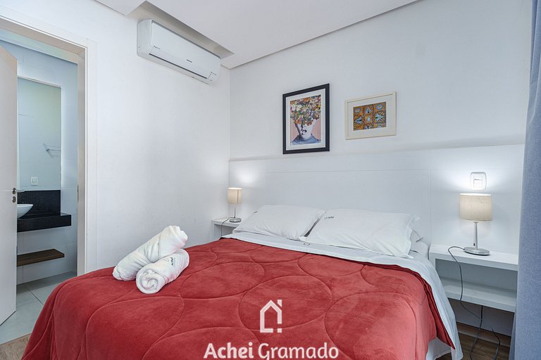 Maravilhoso Apto central by Achei Gramado