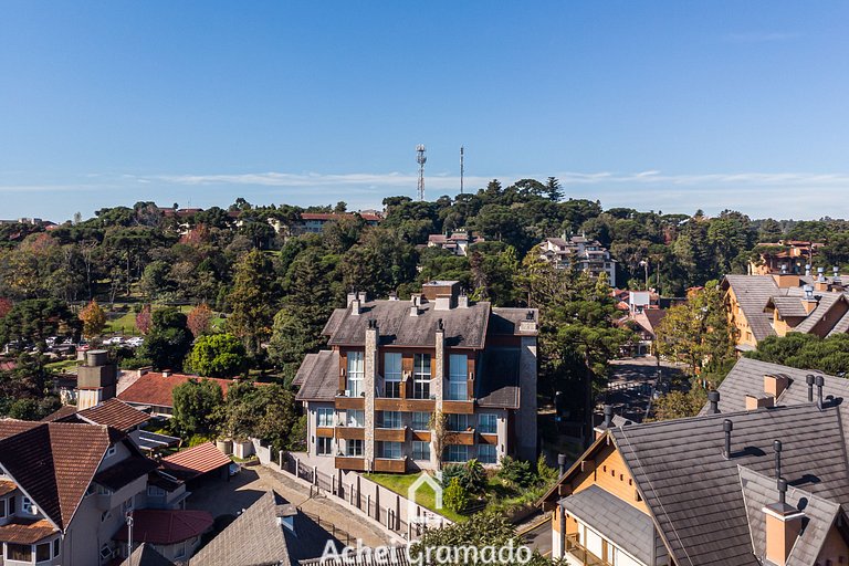 Maravilhoso Apto central by Achei Gramado