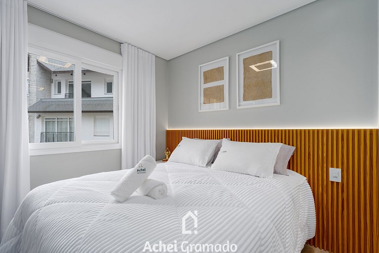 Apto no Residencial Aire 2 dorm by Achei Gramado
