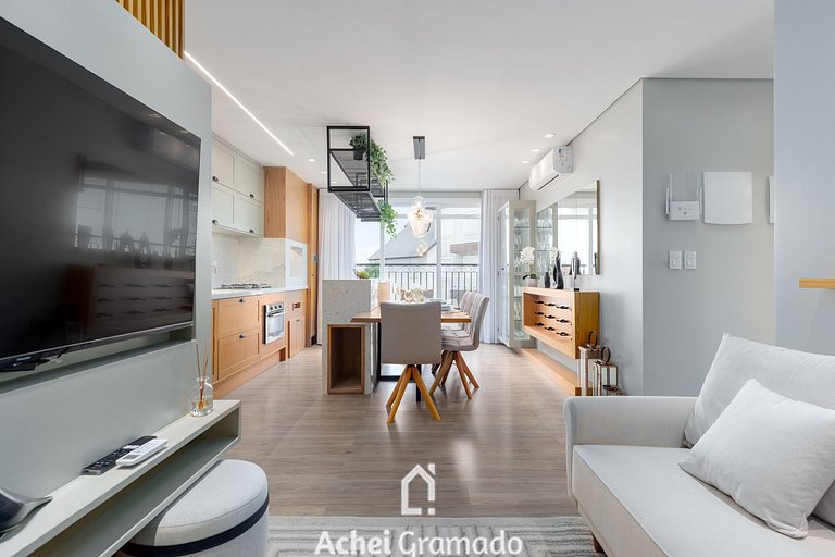 Apto no Residencial Aire 2 dorm by Achei Gramado