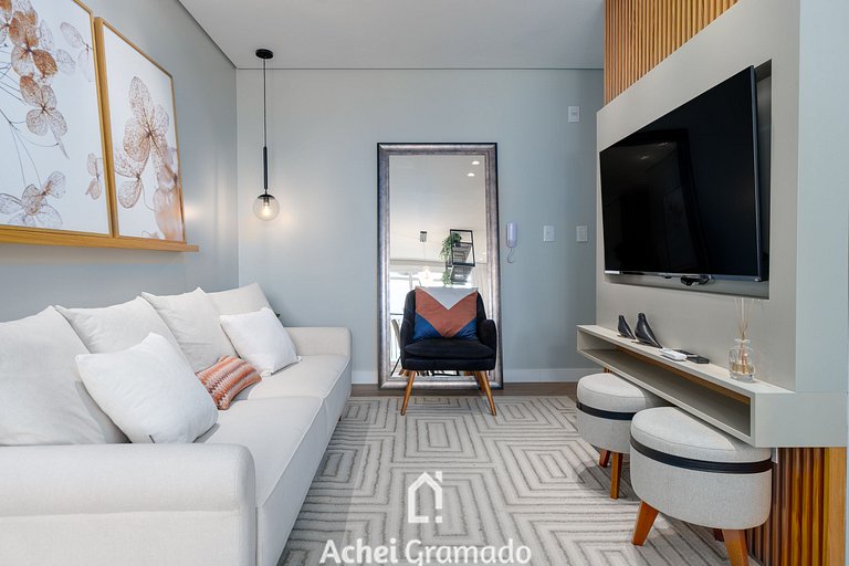 Apto no Residencial Aire 2 dorm by Achei Gramado