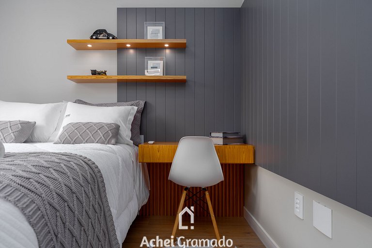 Apto no Residencial Aire 2 dorm by Achei Gramado