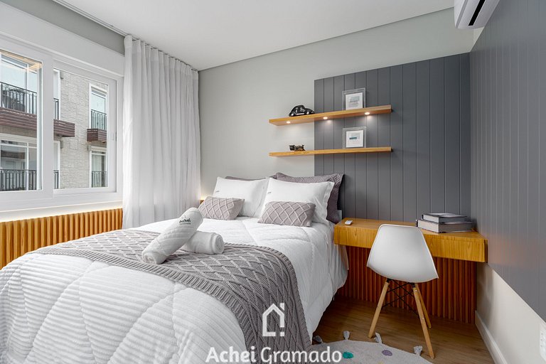 Apto no Residencial Aire 2 dorm by Achei Gramado