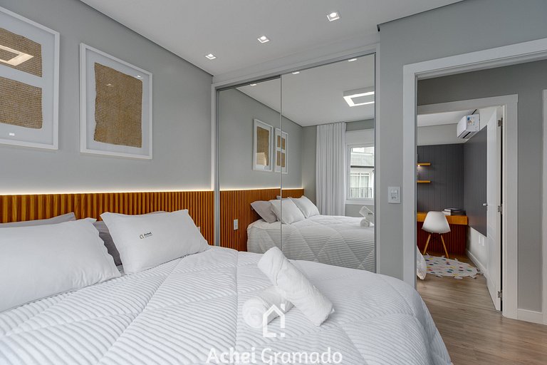 Apto no Residencial Aire 2 dorm by Achei Gramado