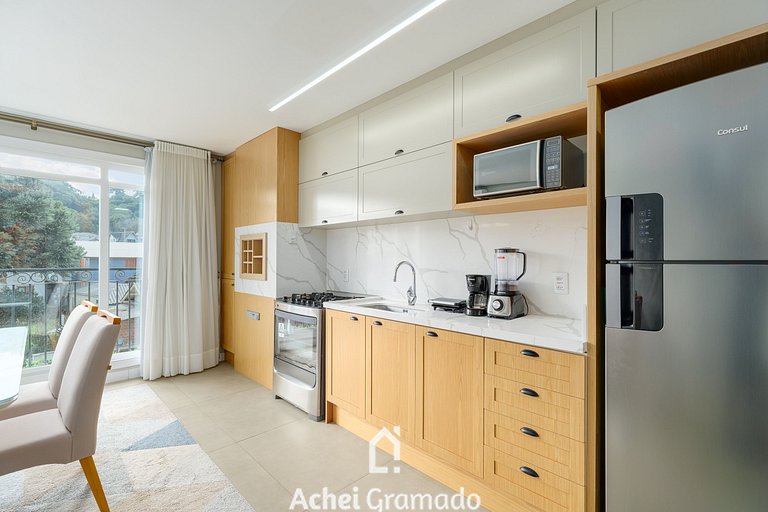 Apto no Residencial Aire 2 dorm by Achei Gramado