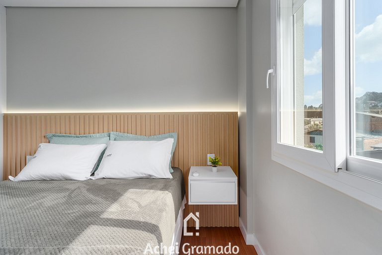 Apto no Residencial Aire 2 dorm by Achei Gramado