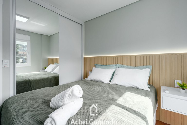 Apto no Residencial Aire 2 dorm by Achei Gramado