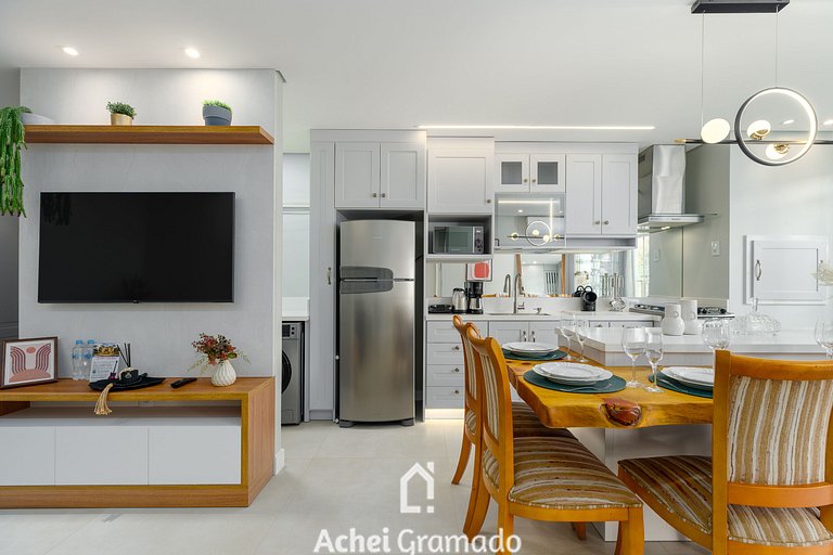 Apto no Residencial Aire 2 dorm by Achei Gramado