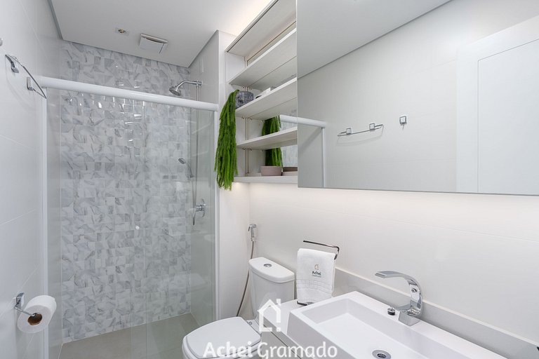 Apto no Residencial Aire 2 dorm by Achei Gramado