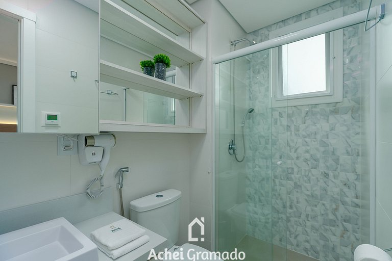 Apto no Residencial Aire 2 dorm by Achei Gramado