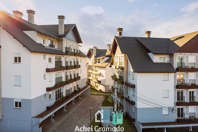 Apto no Residencial Aire 2 dorm by Achei Gramado