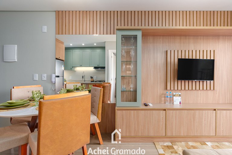 Apto no Residencial Aire 1 dorm by Achei Gramado