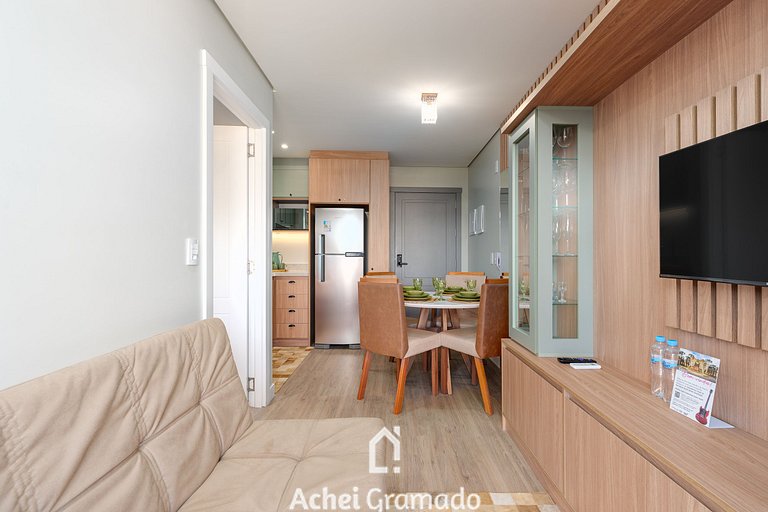 Apto no Residencial Aire 1 dorm by Achei Gramado