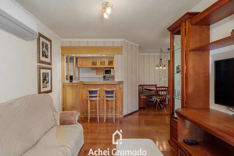 Edifício Plaza Mayor 2 dorm Achei Gramado