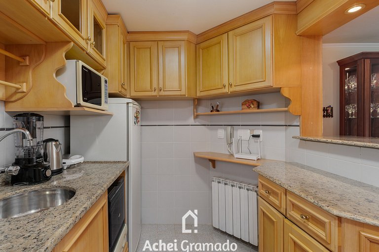 Edifício Plaza Mayor 2 dorm Achei Gramado