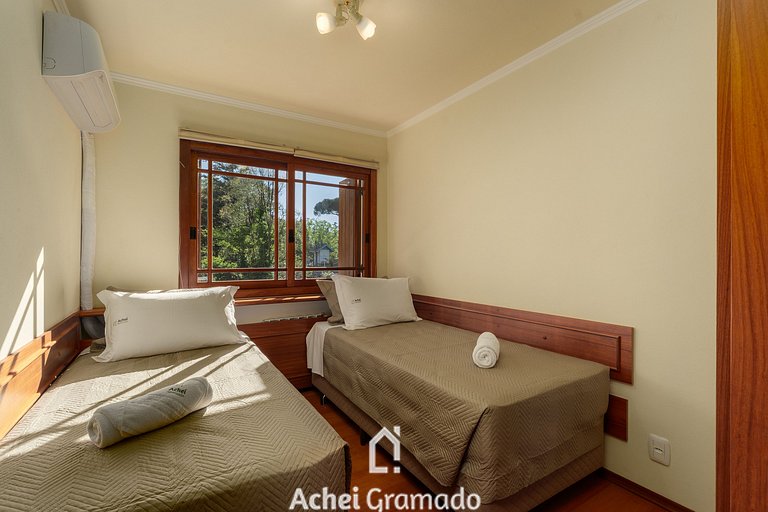 Edifício Plaza Mayor 2 dorm Achei Gramado