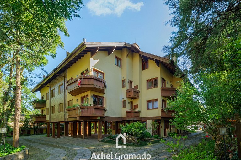 Edifício Plaza Mayor 2 dorm Achei Gramado