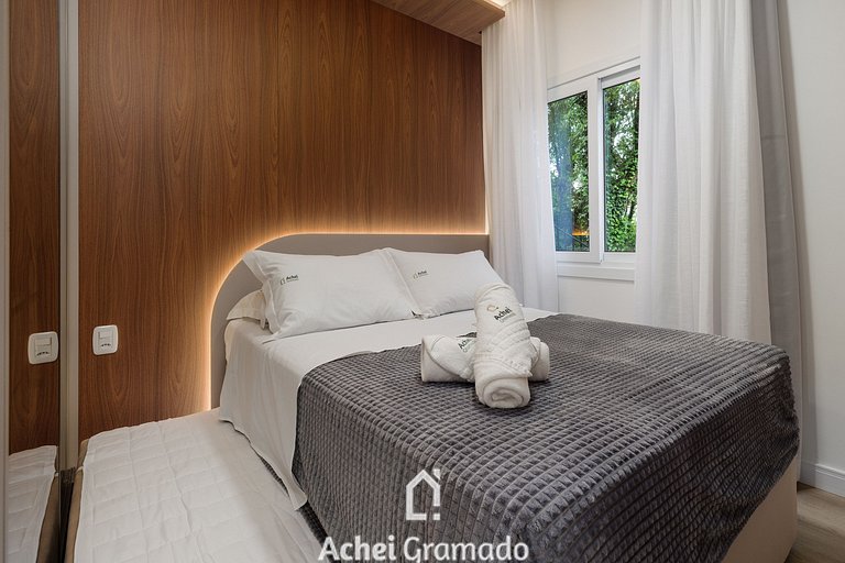 Residencial Caúna 2 dorm Achei Gramado