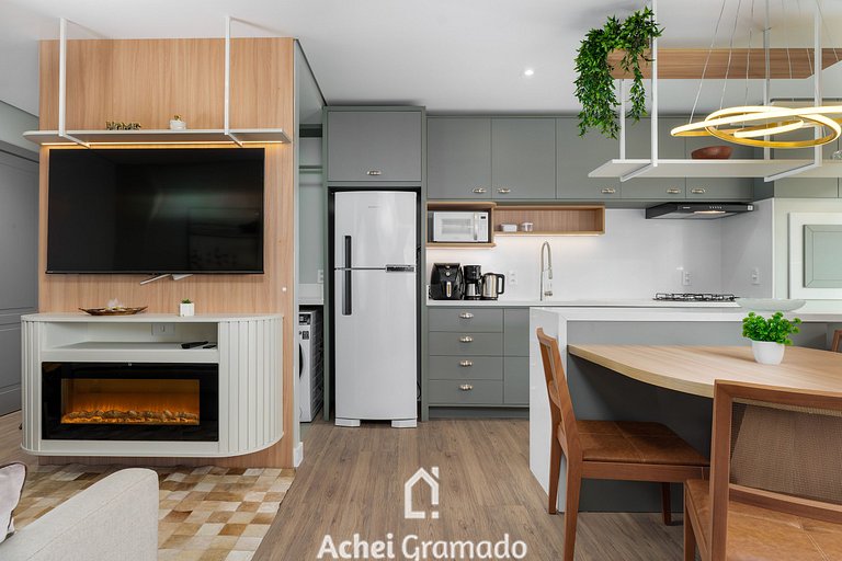 Charmoso Res Aire 2 dorm by Achei Gramado