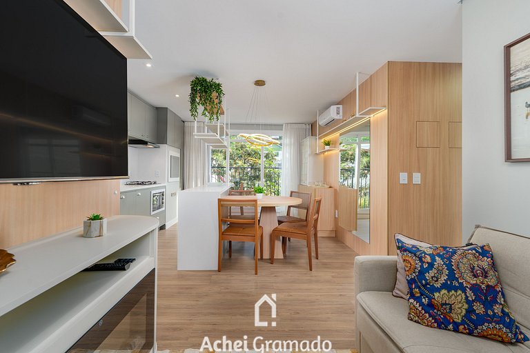 Charmoso Res Aire 2 dorm by Achei Gramado