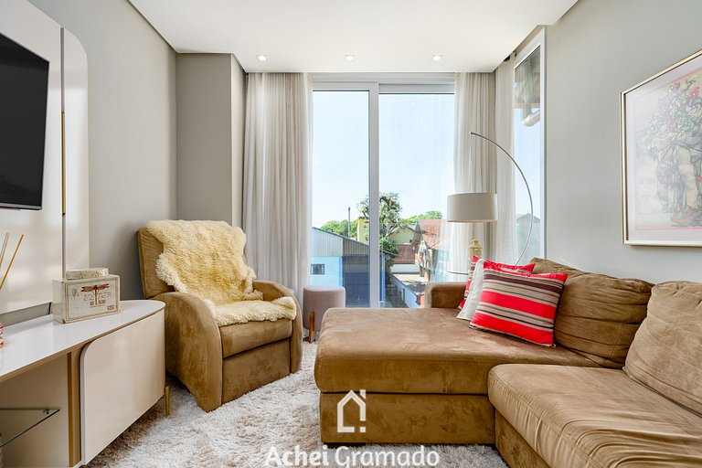 Apto The Garden prox Super Carros by Achei Gramado