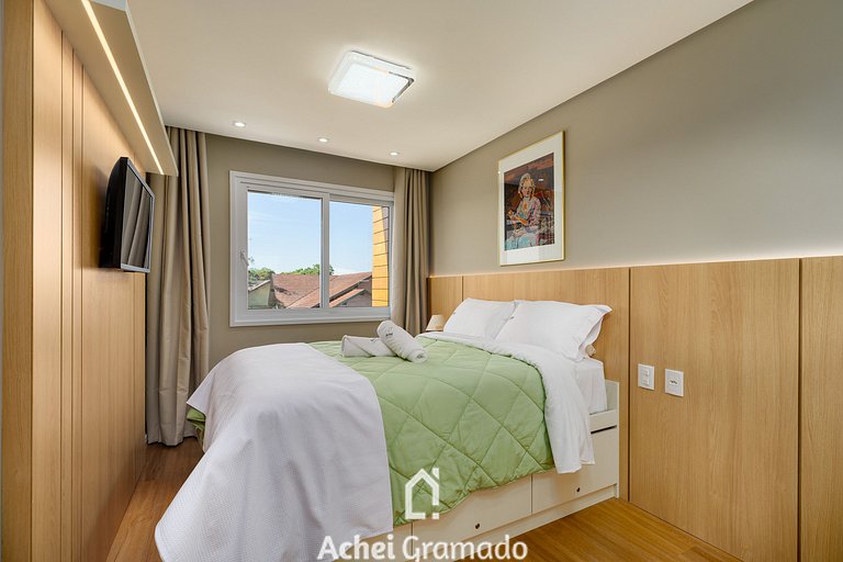 Apto The Garden prox Super Carros by Achei Gramado