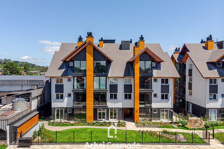 Apto The Garden prox Super Carros by Achei Gramado