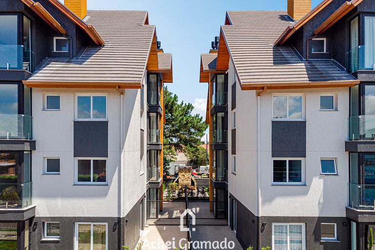 Apto The Garden prox Super Carros by Achei Gramado