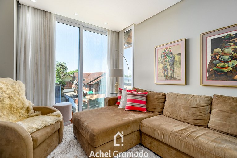 Apto The Garden prox Super Carros by Achei Gramado