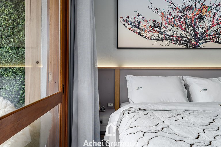 Apto 1 dorm e Piscina aquecida by Achei Gramado