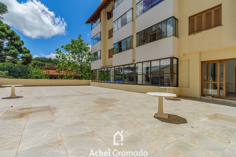 Apto 1 dorm e Piscina aquecida by Achei Gramado