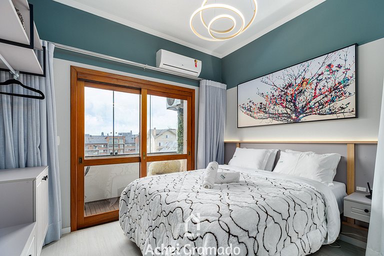 Apto 1 dorm e Piscina aquecida by Achei Gramado