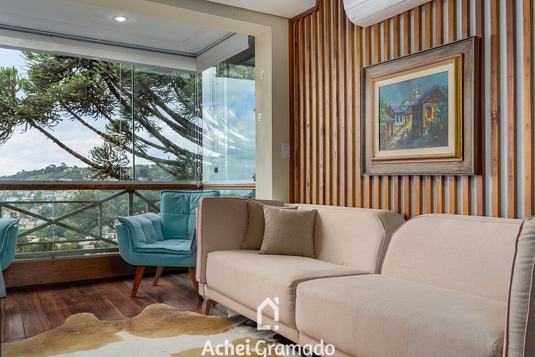 Duplex 3 dorm bem no Centro by Achei Gramado