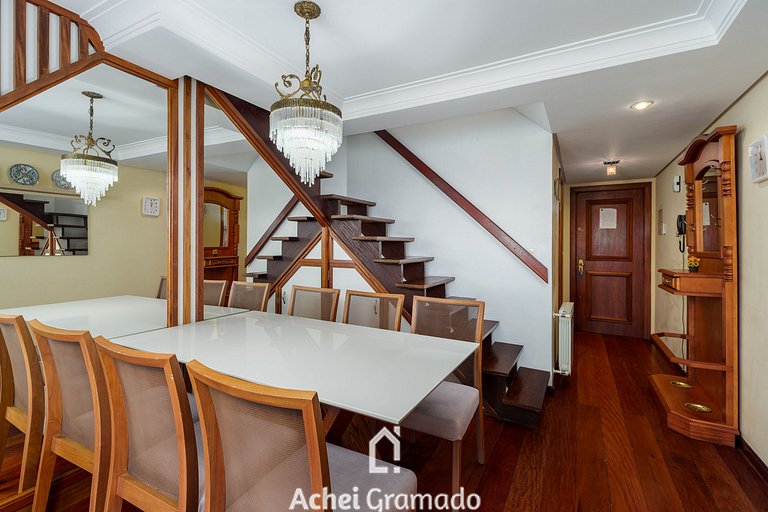 Duplex 3 dorm bem no Centro by Achei Gramado
