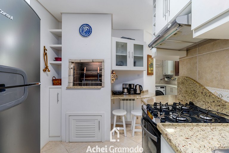 Duplex 3 dorm bem no Centro by Achei Gramado