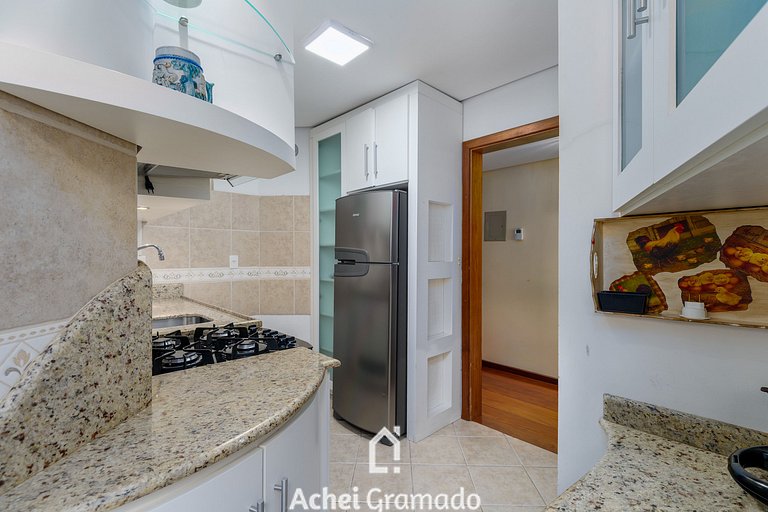 Duplex 3 dorm bem no Centro by Achei Gramado