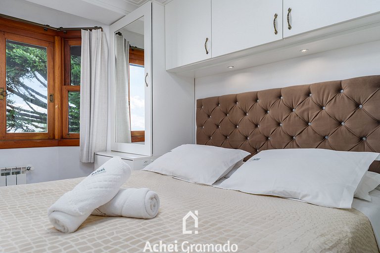 Duplex 3 dorm bem no Centro by Achei Gramado