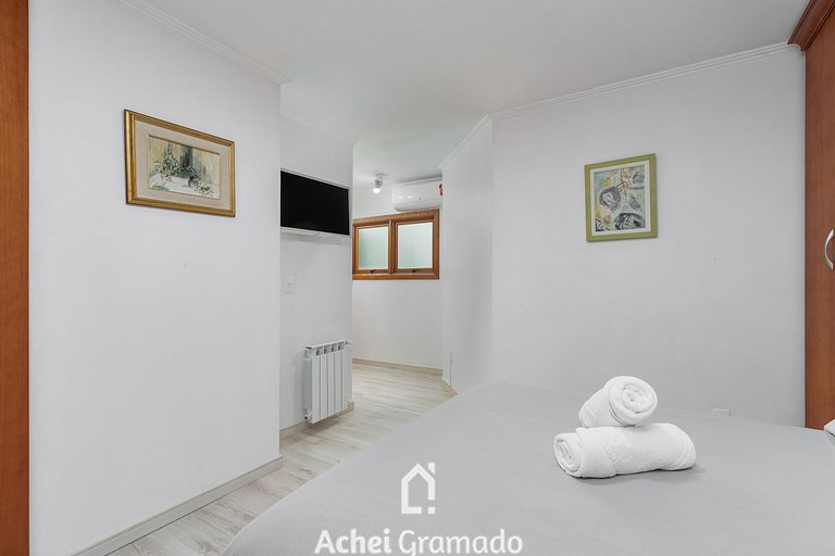 Duplex 3 dorm bem no Centro by Achei Gramado