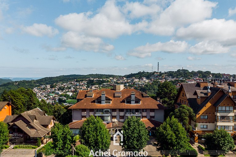 Duplex 3 dorm bem no Centro by Achei Gramado