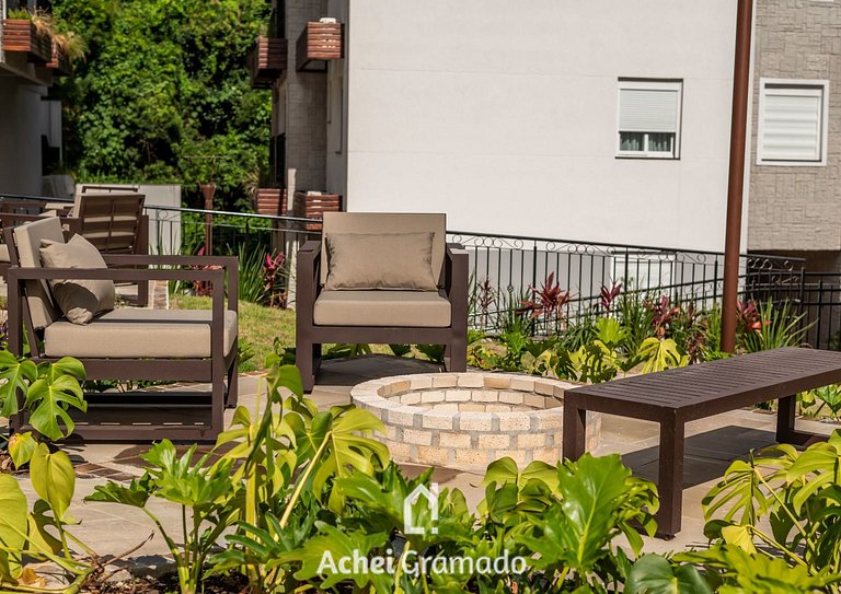 Lindo Apartamento Aire 3 Suítes by Achei Gramado