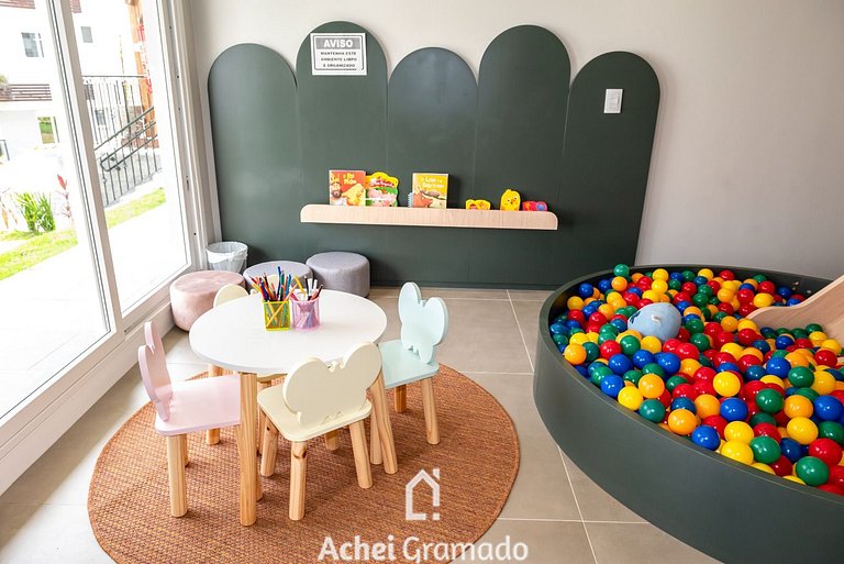 Apto no Residencial Aire 2 dorm by Achei Gramado