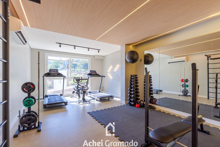 Apartamento Impecável Aire 2 dorm by Achei Gramado