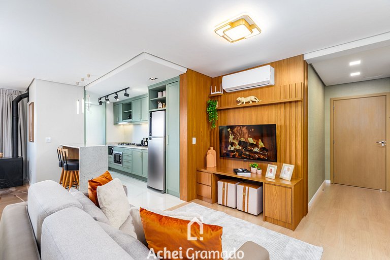 Ravenne 2 dorm prox ao Centro by Achei Gramado