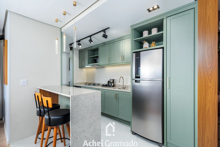 Ravenne 2 dorm prox ao Centro by Achei Gramado