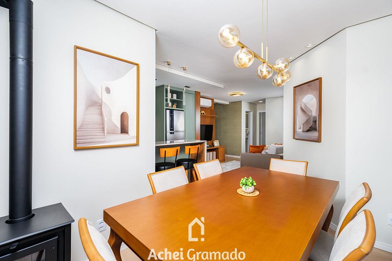 Ravenne 2 dorm prox ao Centro by Achei Gramado