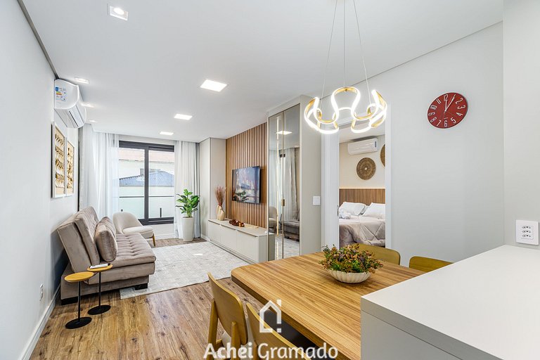 Astro 1 dorm 400m da Rua Coberta by Achei Gramado