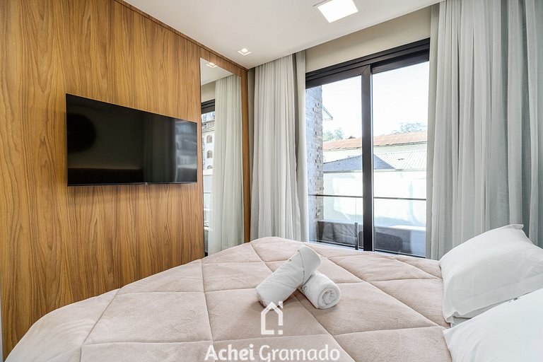 Astro 1 dorm 400m da Rua Coberta by Achei Gramado